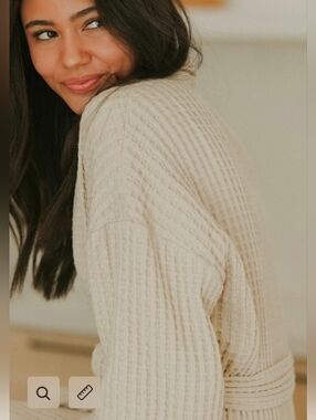 Bellora Waffle Weave Spa Robe (Bellora, Italy)